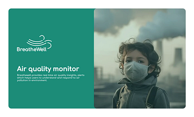 Breathewell - AQM Application Design airqualitymonitor branding design designer illustration research ui ux visualdesign