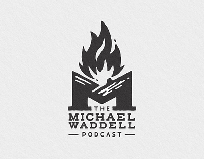 Michael Waddell Podcast branding design graphic design illustration logo vector
