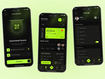 Card Provide Mobile App business card card provide carddeliveryapp crypto mobile app digital card app financial app fintechdesign mobile app