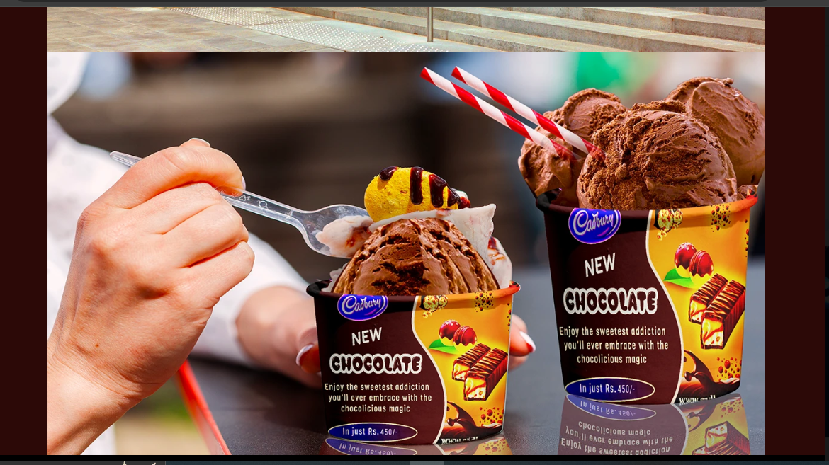 Cadburry Chocolate-Advertisement Poster Design advertisementposter banners brandidentity branding brandpromotion cadburryposter chocolatelovers mockups outdoorbillboard photoshop posterdesign visualidentity