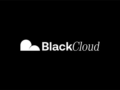 BlackCloud Logo Concept b logo brand identity branding cloud logo lettermark logo logo design minimalist logo monogram tech logo