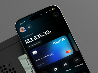 Credit Card Mobile App app app design banking card credit credit card finance finance app fintech ios mobile mobile app modern payment report