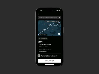 AI Quick Trip Planner design design30club mobile app ui