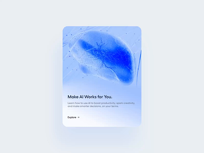 Web Card UI Design 3d bento bento card blue card landing page ui web website