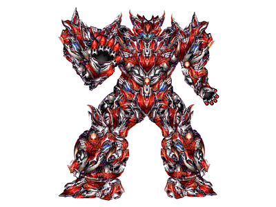 Robot design character design illustration mecha robot