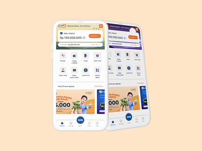 Bank Raya x GizaLab - Mobile Banking Bank Raya mbanking mobile app design mobile app interface mobile banking transaction design ui mbanking user experience design user interface design