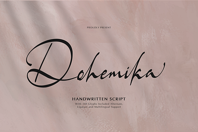 Dohemika | Handwritten Script feminine