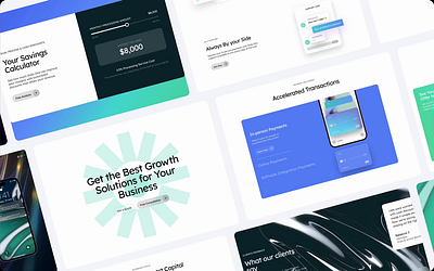 Fintech Web App Design 3d banking capital design finance fintech follow gradient investment motion graphics saas uiux web app web design