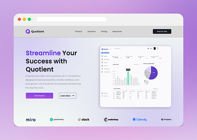 saas landing page hero section dailyui dalyui signuppage design landing page product design saas saas landing page signuppage ui ux web webdesign