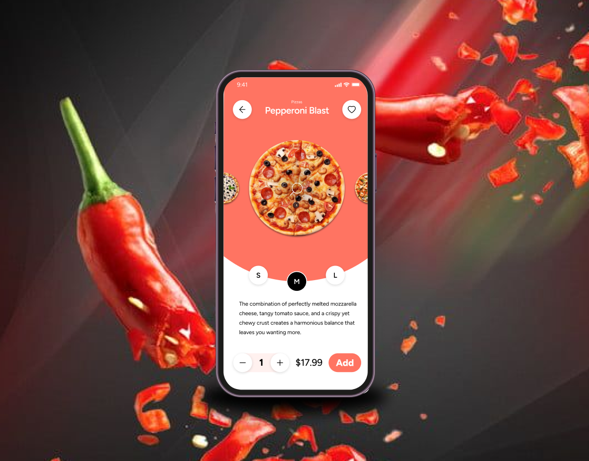 Pizza App UI Design | Tasty Pizza Delivery App | Pizza App clean ui design custom pizza ordering dribbble app shot flutter food app food app ui design food delivery app interactive food app mobile app ui mobile food application modern food app online food ordering pizza app pizza app design pizza ui design react native pizza app real time tracking ui restaurant app ui restaurant delivery app ui concept 2025 ux ui pizza app