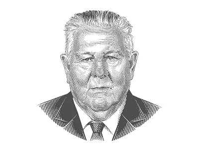 Vector engraved portrait engraving etching illustration pen and ink porrait vector engraving woodcut