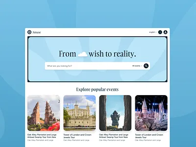 booking app design & branding / amuse app app design book booking booking app branding graphic design travel ui design ux design ux ui web design
