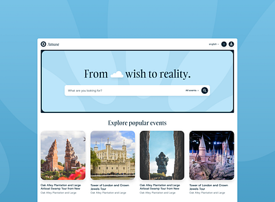 booking app design & branding / amuse app app design book booking booking app branding graphic design travel ui design ux design ux ui web design