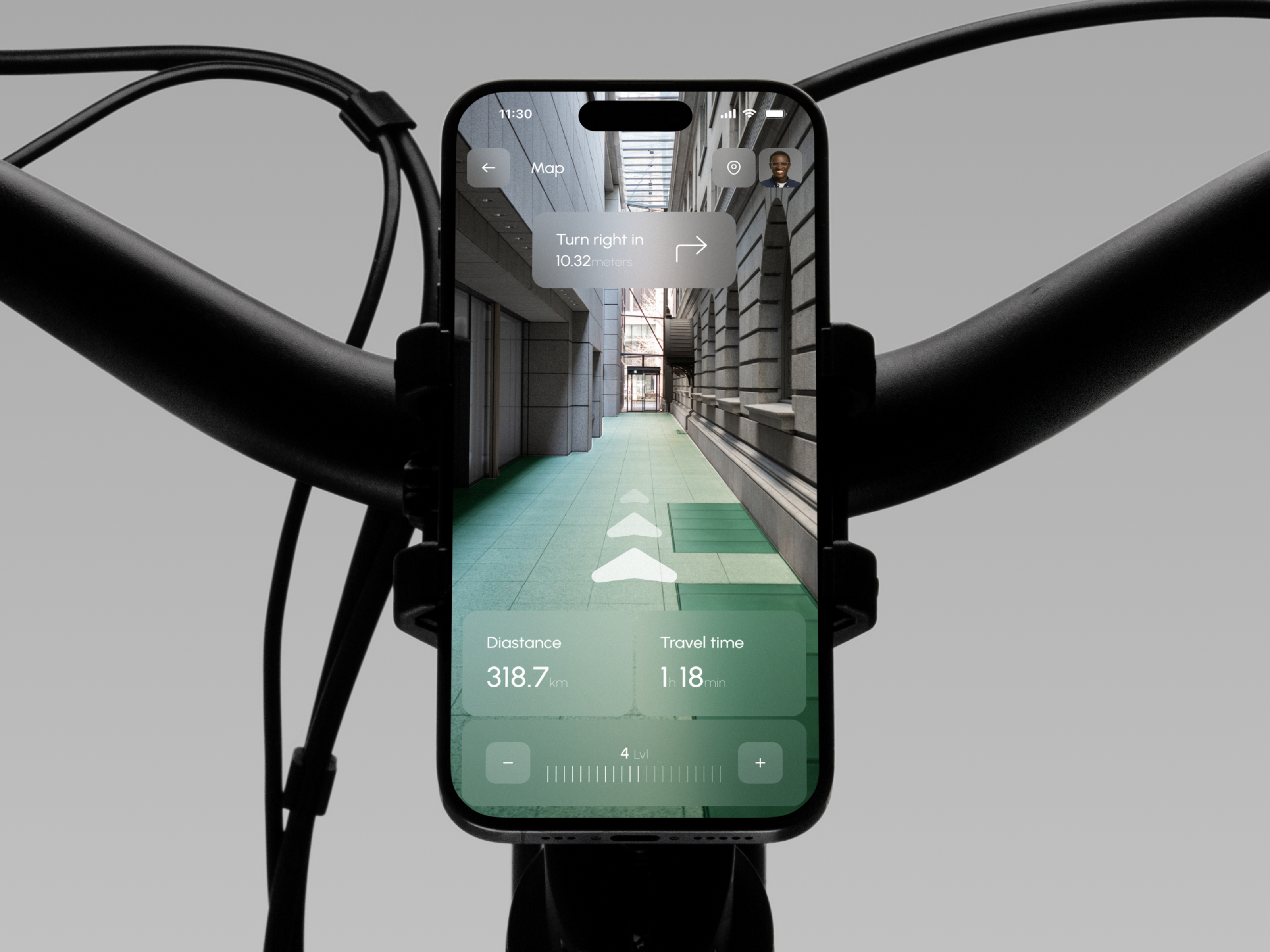 Amporo Nova - E-Bike Mobile App ai app b2b bike crm dashboard electric graphic design interface mobile navigation product saas service software ui ux
