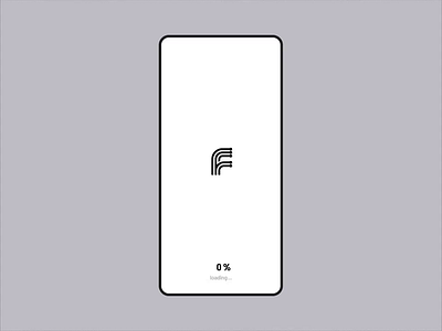 Animated Logo Loading Screen | Git Workflow Tool animated loading screen animated logo animation app branding git flow next loading loading screen logo logo animation logo loading mobile native app