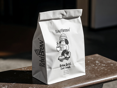 Rebel Brew | Packaging design branding branding design design digitalmarketing graphic design illustration logo packaging street style coffee shop vector