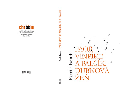 Faob, Vinpike a Palčík / book cover book cover graphic design