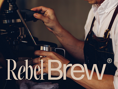 Rebel Brew | Minimalist & Disruptive Logo Design branding branding design design digitalmarketing graphic design illustration logo logotype street style coffee shop vector