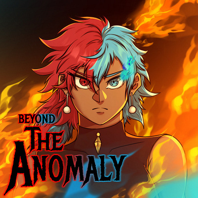 BEYOND THE ANOMALY art black and white character design comic comic book design drawing illustration manga ui