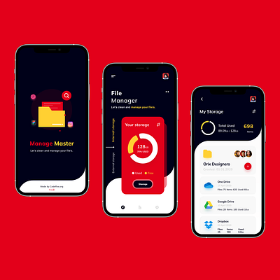 Modern File Manager App androidappdesign appdesign cleandesign cleanui cloudstorageapp dashboardui design figmadesign filemanagement filemanagerui mobileappdesign mobileui moderndesign modernui techappdesign ui uidesign uiux uiuxdesign uxdesign