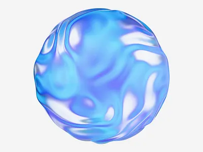 Abstract Waves Sphere 3d abstract animation blender