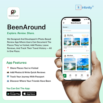 App Launch Spotlight – BeenAround mobileappdesign