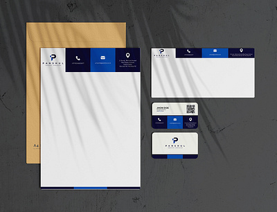 Brand Identity brand identity design panshul corporate brand identity design industry innovator branding kit letterhead and envelope branding