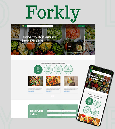 Forkly: Your Vegan Restaurant Guide finder foodtech forkly healthy map nearby plantbased resturants ui ux vegan