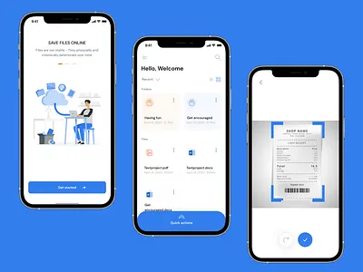 Document Scanner App androidappdesign appdesign cleandesign cleanui documentscanner figmadesign minimalui mobileappdesign mobileappui mobilescannerapp mobileux modernui productivityapp scannerappui scantopdf uidesign uiux uxdesign