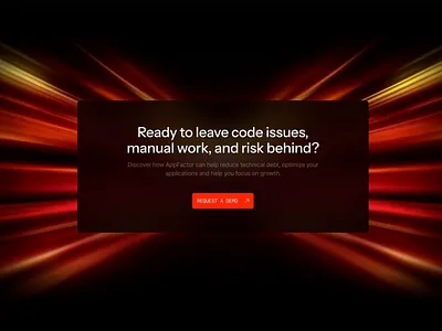 AppFactor: CTA cta dark design embacy gradient website