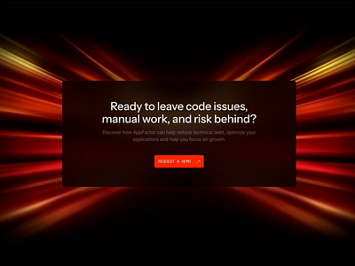 AppFactor: CTA cta dark design embacy gradient website