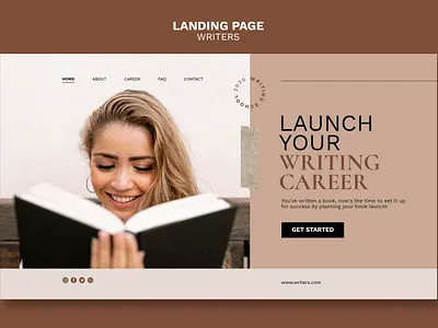 writing career landing page writing career landing page