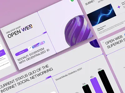 Open Web | Business Pitch Deck adobe photoshop ai business deck business pitch deck creative presentation design design pitch deck graphic design infographic open web pitch deck pitch deck design pitch deck template powerpoint presentation ppt presentation presentation design ui ux web design