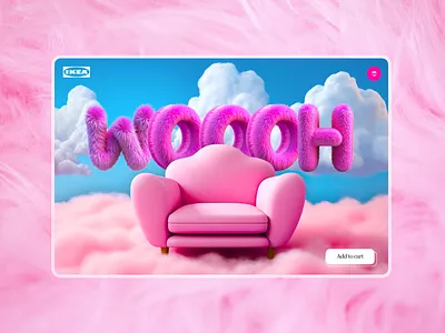 Furniture website landing page app design funky ui furniture website furry ikea concept landing page minimal mockup modern product design product website sofa soft ui design ux design web design