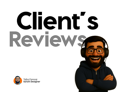 UI/UX - Client's Testimonials ⭐⭐⭐⭐⭐ app figmaui toprateddesigner ui uiux uiuxdesign uxprototyping uxui webapp
