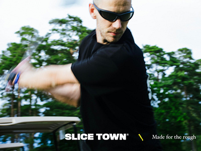 Identity work for SLICE TOWN branding identity logo