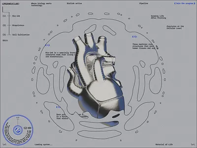 Website for a Medical Futuristic Project 3d printing website animation biotech website health website healthcare website manufacturing website medical website startup website tech website web design website design