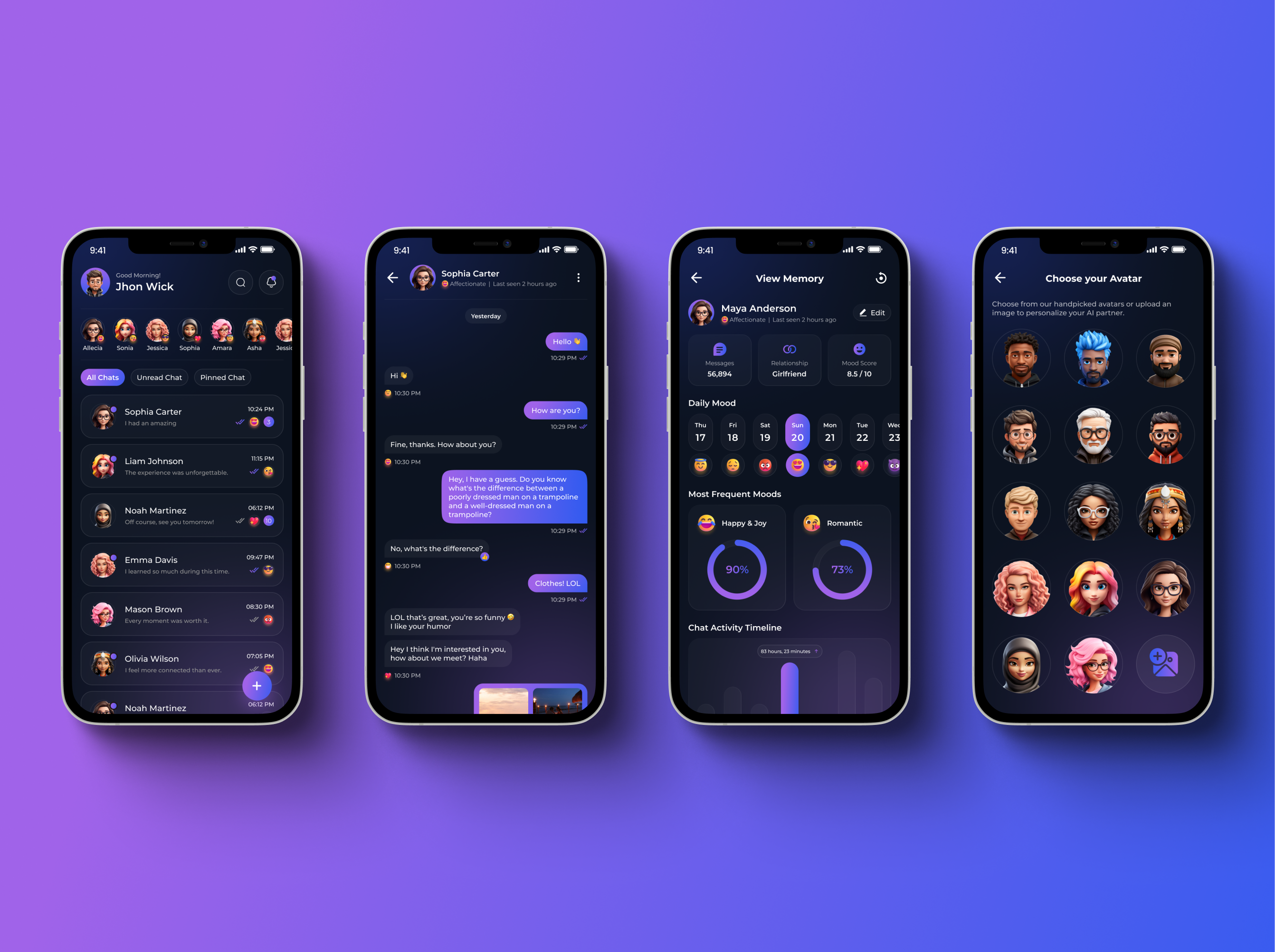 Example of Mobile App Design | Modern & Functional