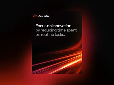 AppFactor: SMM dark design embacy gradient post smm