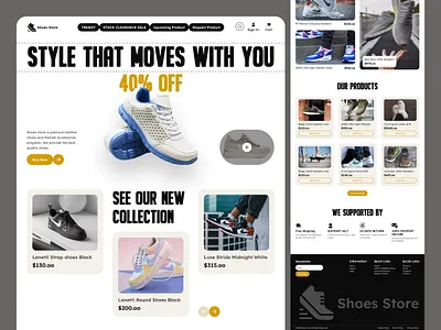 Shoes eCommerce Website Design clothing ecommerce ecommercebrand ecommercewebsite electronics fashion footwear productselling shoes website websitedesign