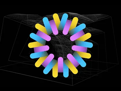 Abstract logo animation abstract best logo brand identity branding crypto logo design futuristic logo identity illustration logo logo animation logos minimal modern logo motion saas logo tech logo