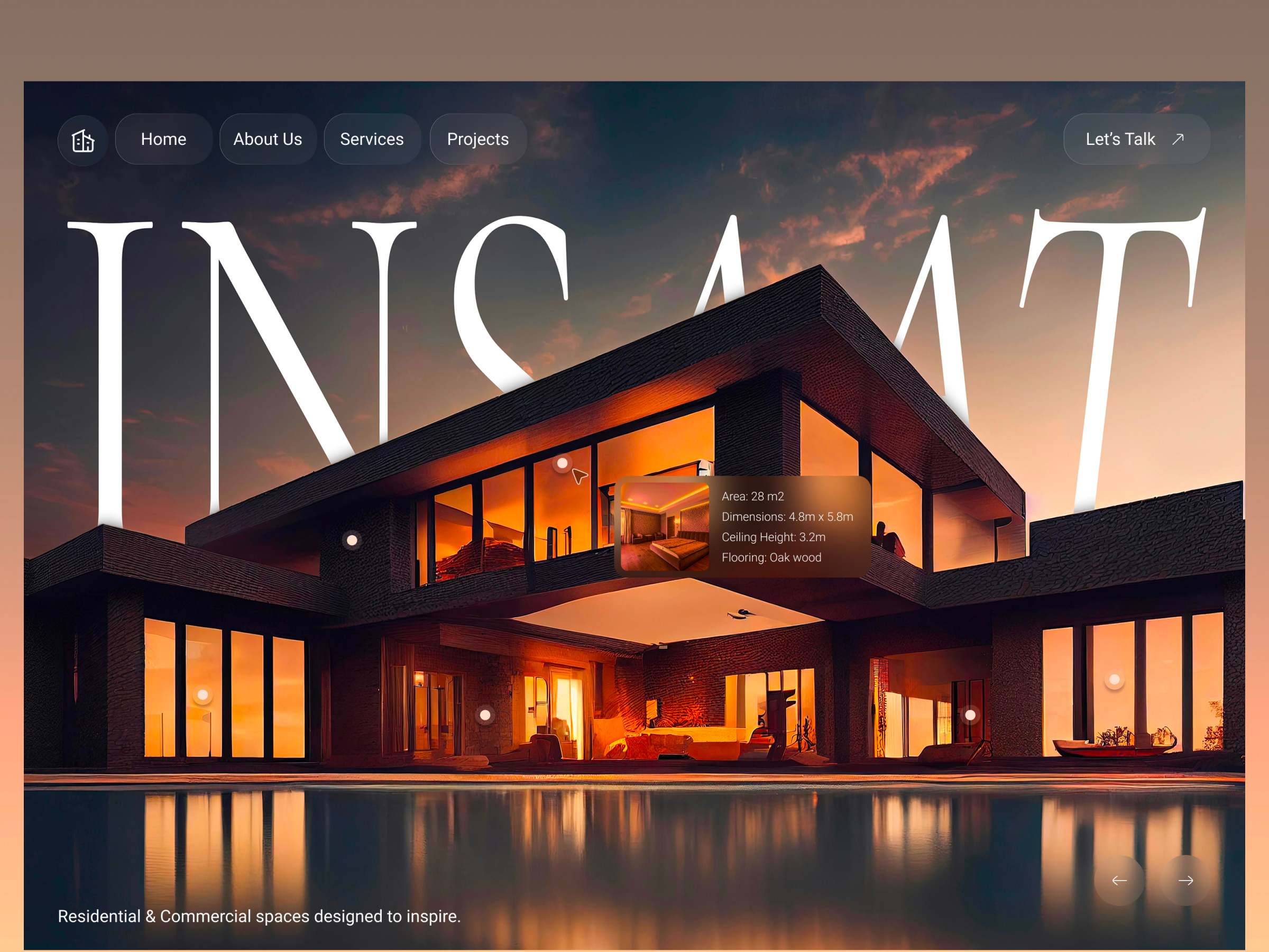 Example of Website Or Landing Page Design 