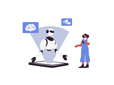 AI Application In Healthcare Animation adobe after effect animation animation after effects illustration illustration animation lottie lottiefiles