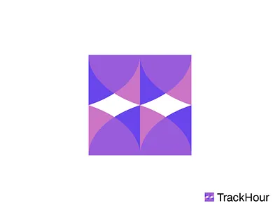 Abstract Hourglass Logo Design Concept abstract brand identity branding geometric hourglass hourglass logo logo logo design time management