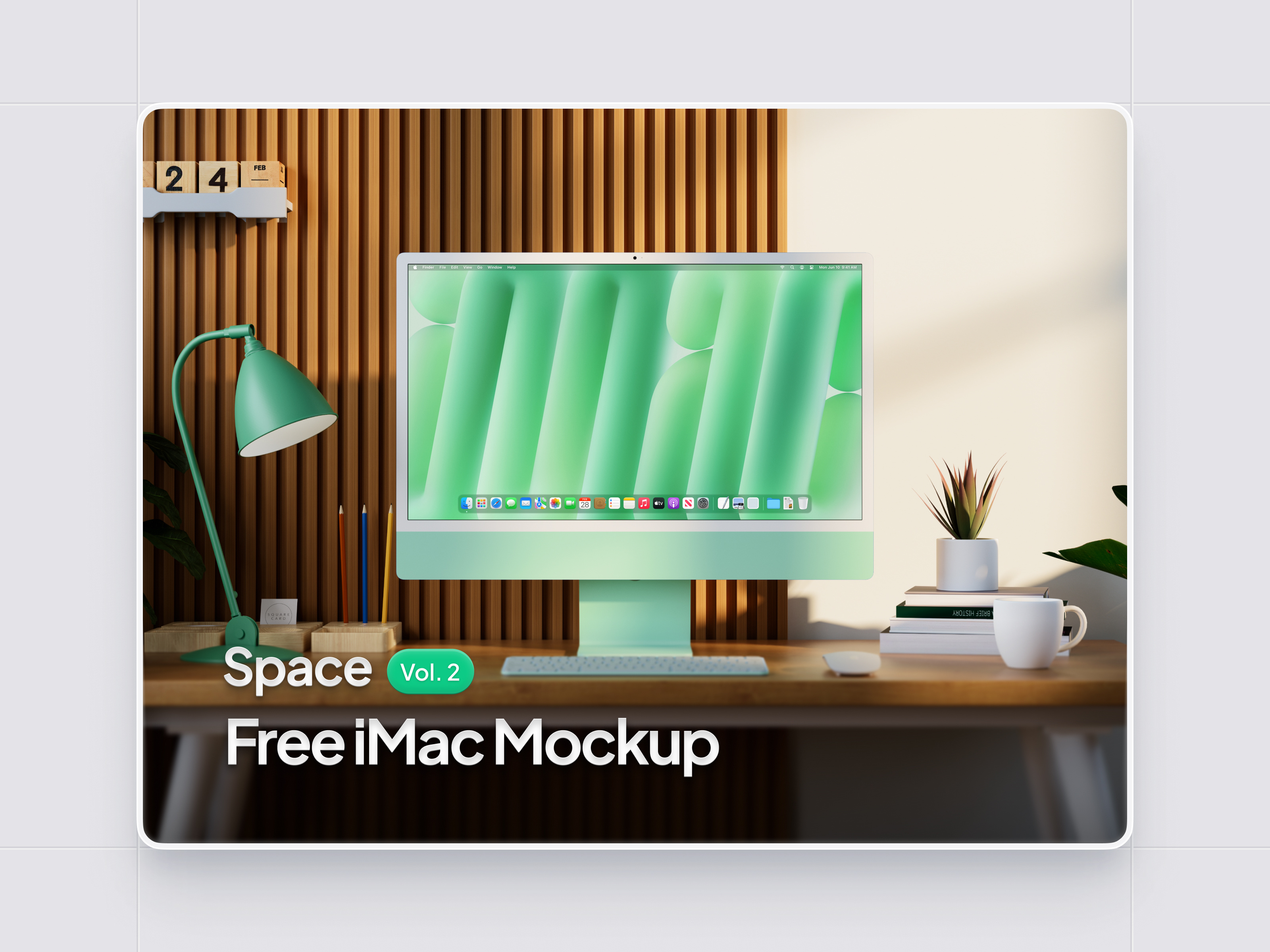 Free iMac Mockup app apple clean creative design figma free freebies imac mockup ui ux web