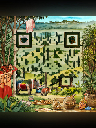 Designed QR artworks for Flipkart art graphic design illustration