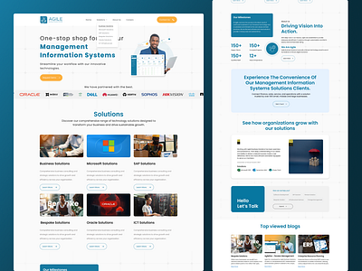 Corporate Website UI/UX for a Kenyan tech firm