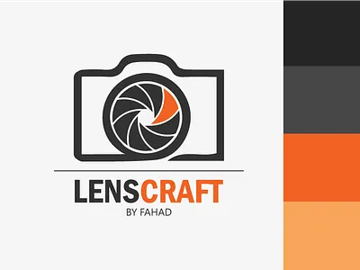 LensCraft logo design creativity graphic design logo design