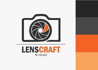 LensCraft logo design creativity graphic design logo design