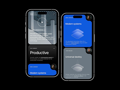Innovation Brief: Dynamic Content Showcase app app design application application design design mobile mobile app mobile screen mobile ui productivity productivity app ui ui design user user friendly user interface ux ux design